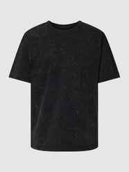 T-Shirt mit Allover-Muster von Nike Schwarz - 6