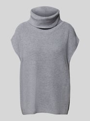 Relaxed Fit Pullunder aus Viskose-Mix mit Rollkragen von Christian Berg Woman - 15