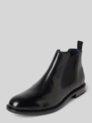 Buty chelsea ze skóry z pętelką model ‘Bonifacio’ od bugatti - 38