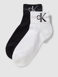 Socken mit Label-Print im 2er-Pack von Calvin Klein Jeans Schwarz - 6