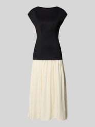 midi-jurk in 2-in-1-look van Little Mistress - 5