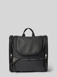 Kulturtasche mit Label-Details Modell 'Blanc Delight' von bugatti - 2