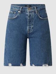 Jeansshorts im Destroyed-Look von 7 For All Mankind Blau - 20