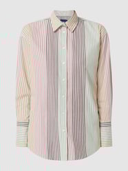 Bluse mit Streifenmuster  von Gant Braun - 13
