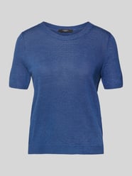 Sweter dzianinowy z czystego lnu, krój regular fit, model 'PANCONE' od Weekend Max Mara - 14