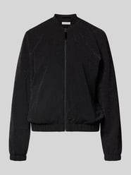 Schimmernde Jacke mit Reißverschluss und Eingrifftaschen von Christian Berg Woman - 48
