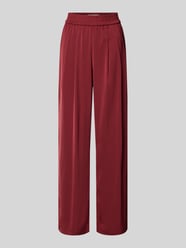 Baggy Fit Stoffhose mit Bundfalten Modell 'Idona' von B.Young Bordeaux - 44