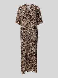 Midi-jurk van viscose met 1/2-mouwen, model 'JOELLA' van B.Young - 18