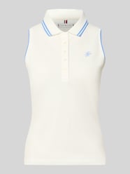 Koszulka polo o kroju slim fit z mieszanki bawełny od Tommy Hilfiger - 23