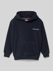 Hoodie met logostitching, model 'POLAR' van Tommy Hilfiger Teens - 30