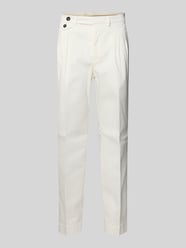 Stoffhose mit Bundfalten von Manuel Ritz - 48