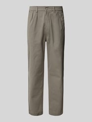 Tapered Fit Bundfaltenhose mit Gürtelschlaufen von Lindbergh - 28