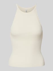 Slim Fit Top aus Feinstrick-Viskose-Mix Modell 'GEMMA' von Only - 11