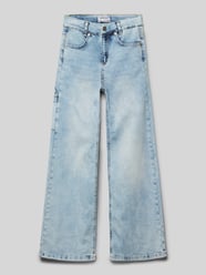 Jeans mit Beintasche von Blue Effect Blau - 48