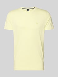 T-Shirt mit Rundhalsausschnitt und Logo-Stitching von LERROS - 2