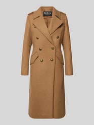 Regular fit lange jas van wolmix, model 'COTTESMORE' van Barbour - 46