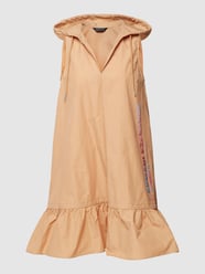 Knielange jurk met capuchon van ARMANI EXCHANGE Roze - 14