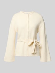Cardigan mit Woll-Anteil und Bindegürtel von Gina Tricot - 15