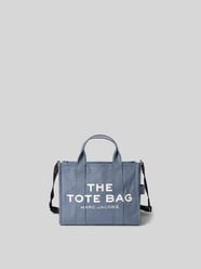 Tote Bag mit Label-Print von Marc Jacobs Blau - 44