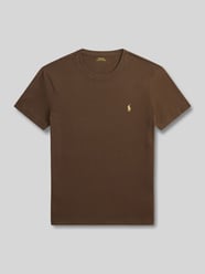 męski t-shirt o kroju regular fit z czystej bawełny od Polo Ralph Lauren - 43