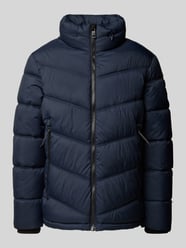 Regular Fit Steppjacke mit verstaubarer Kapuze von Tom Tailor Blau - 33