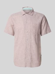 Regular fit vrijetijdsoverhemd van een mix van linnen en katoen van Tom Tailor Beige - 20