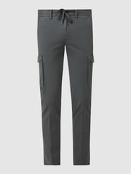 Shaped Fit Cargohose mit Stretch-Anteil Modell 'Stig' von Marc O'Polo Grau - 45