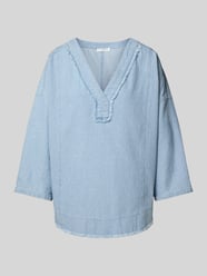 Relaxed Fit Bluse mit V-Ausschnitt von Christian Berg Woman - 5
