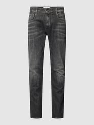 Slim Fit Jeans Modell 'ANBASS' von Replay Grau - 42