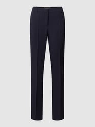 Flared cut stoffen broek met siernaden van Christian Berg Woman Selection - 14