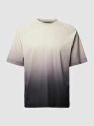 T-Shirt mit Farbverlauf Modell 'OMBRE' von CK Calvin Klein Beige - 38