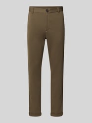 Slim Fit Hose mit Eingriff- und Gesäßtaschen von Lindbergh - 16