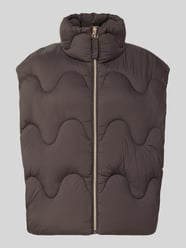 Regular Fit Weste mit Stehkragen von Jake*s Casual - 10