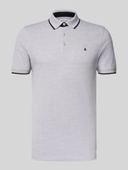 Regular Fit Poloshirt mit Label-Stitching Modell 'PAULOS' von Jack & Jones - 12