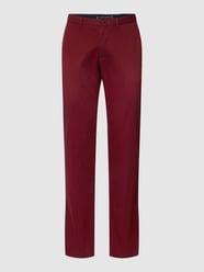 Chino mit Logo-Detail Modell 'DENTON CHINO' von Tommy Hilfiger Rot - 41