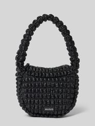 Henkeltasche mit Label-Applikation Modell 'Mhati' von HUGO - 16