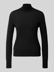 Rollkragenpullover aus Wolle mit Feinstrick von Jake*s Collection - 28