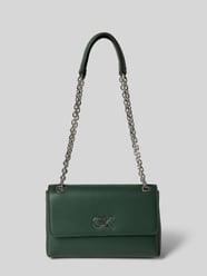 Handtas met labelapplicatie van CK Calvin Klein Groen - 15