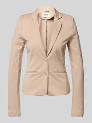 Regular Fit Blazer mit Reverskragen Modell 'POPTRASH LIFE' von Only Beige - 43