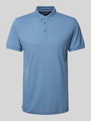 Regular Fit Poloshirt mit Label-Stitching Modell 'Primus' von JOOP! Collection Blau - 42