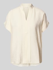 Regular Fit Bluse aus Viskose-Mix mit V-Ausschnitt von Christian Berg Woman - 13