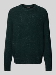 Gebreide pullover met ronde hals, model 'DONEGAL' van Michael Kors Groen - 30