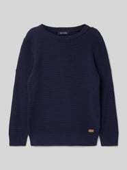 Gebreide pullover met structuurmotief van Blue Seven - 23