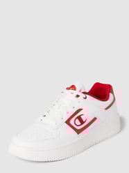 Sneakers van leer met labelstitching, model 'FOUL PLAY' van CHAMPION Wit - 12