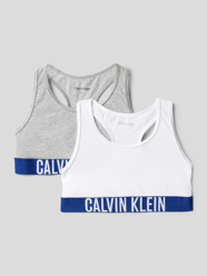 Bralette met band met logo in een set van 2 stuks van Calvin Klein Underwear Wit - 2