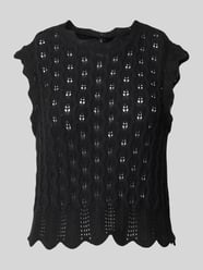 Regular Fit Stricktop aus Baumwoll-Mix Modell 'LUNA LIFE' von Only - 5