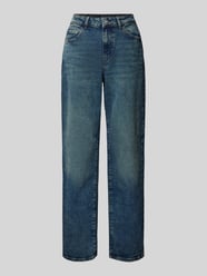 Baggy Fit High Waist Jeans im 5-Pocket-Design Modell 'JOSIE' von Noisy May Blau - 42