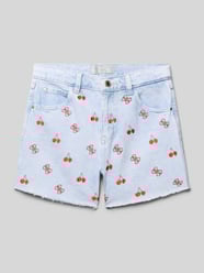 Bermudas im 5-Pocket-Design mit Label-Detail von Guess - 3