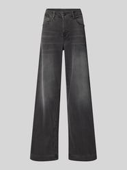 Wide Leg Jeans im 5-Pocket-Design von MAC Grau - 10