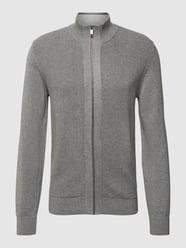Strickjacke mit Stehkragen von MCNEAL Grau / Schwarz - 29
